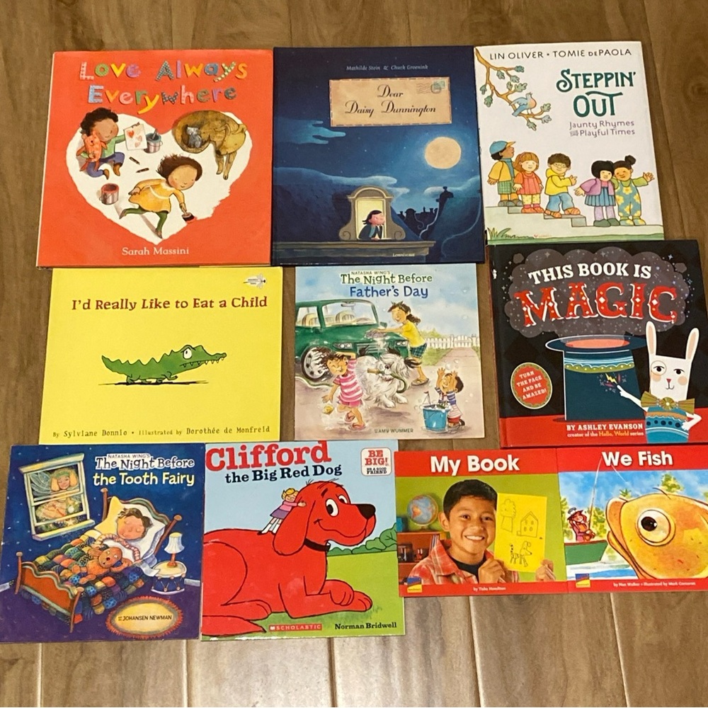 10 Mixed Children’s Books Pre-Owned Assorted Very Good Condition- CANNOT BUNDLE